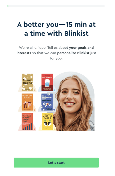 Blinkist flow 1