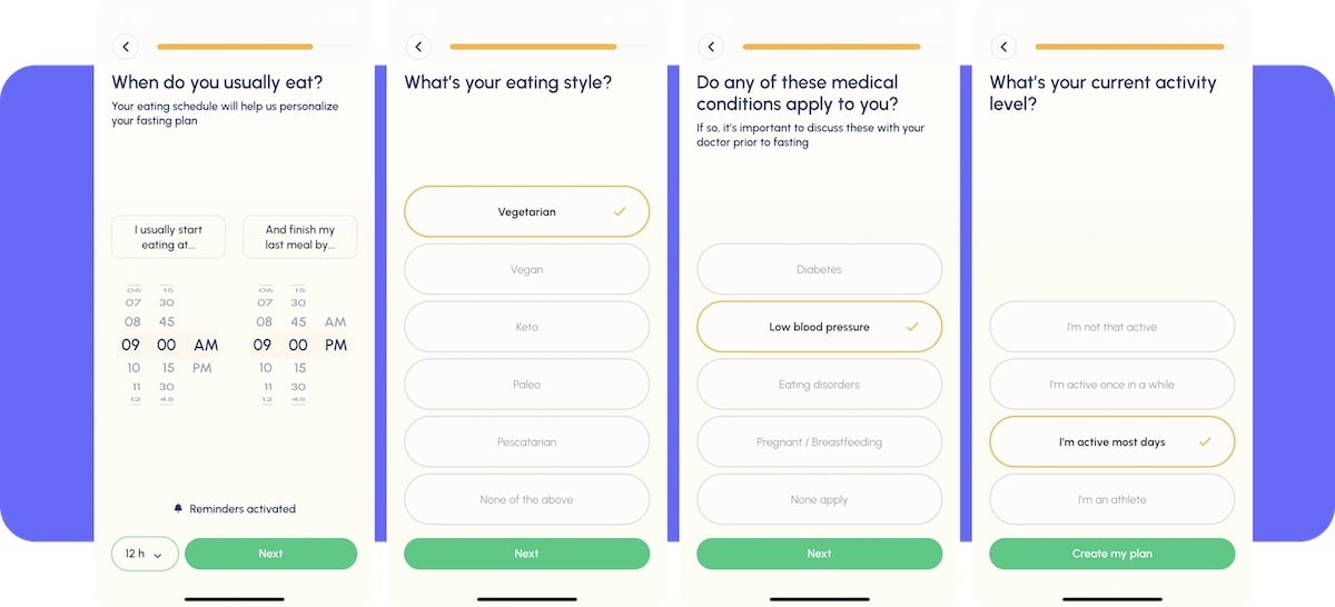 Purchasely blog - Fastic onboarding process