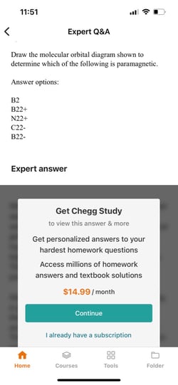 chegg study