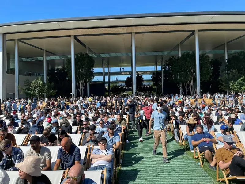 WWDC 2022 at Apple Park