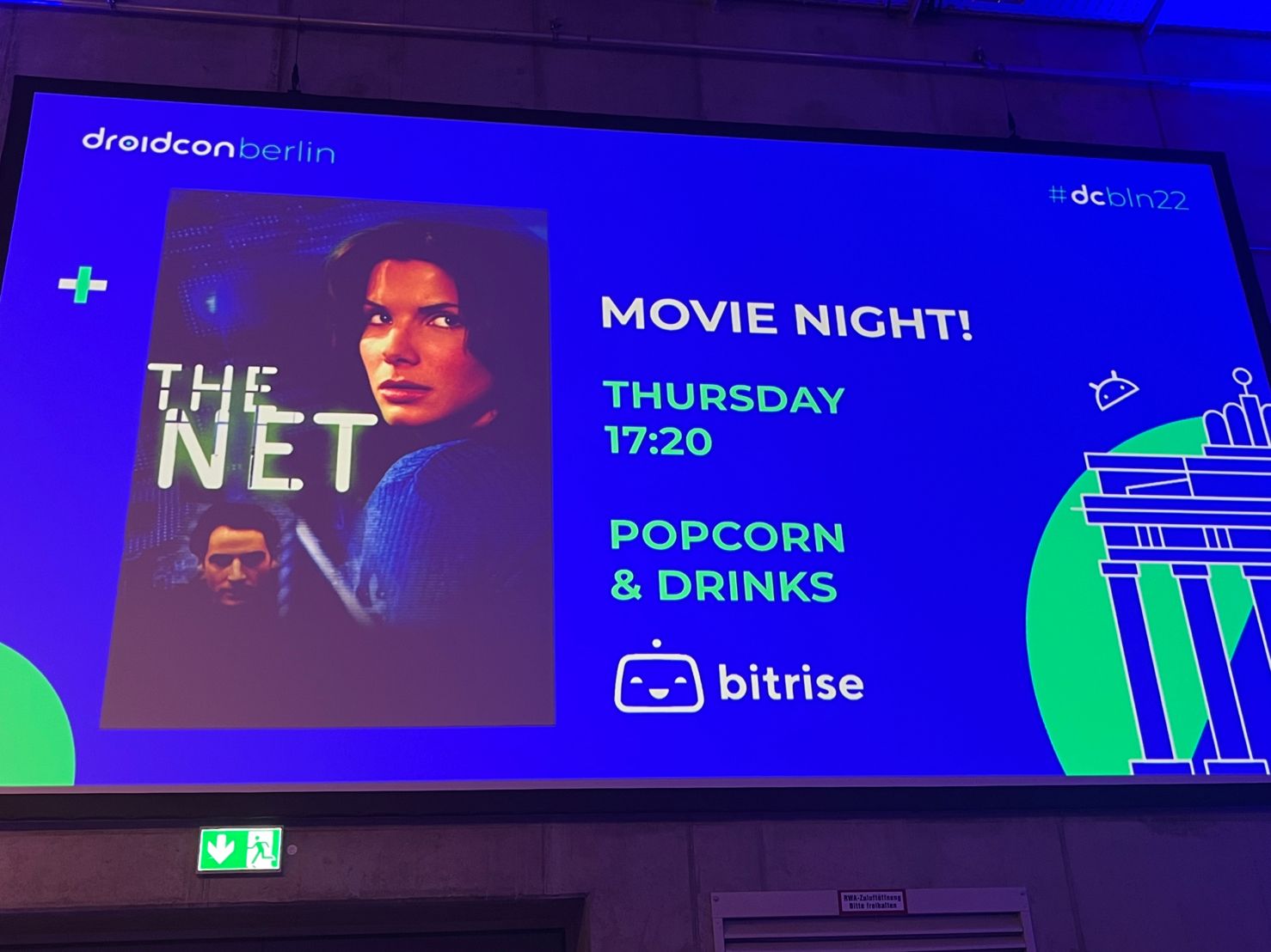 droidcon Berlin movie night