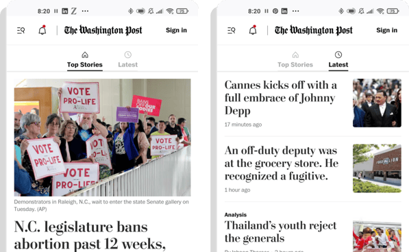the washington post first-party data