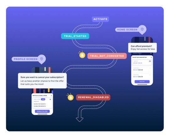 aarrr funnel programmatic funnel engagement Purchasely